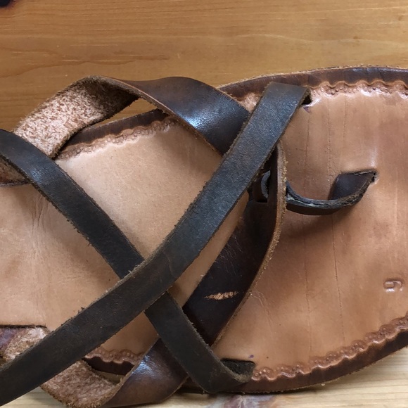 Anay Pe Gladiator Leather Sandals Handmade in Guanajuato Mexico 9 - Picture 9 of 9